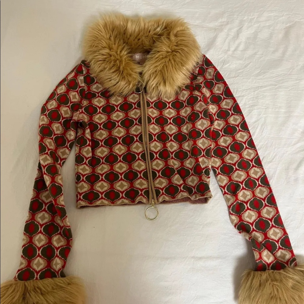 Show Me Your MuMu Zermatt Zip Up Sweater